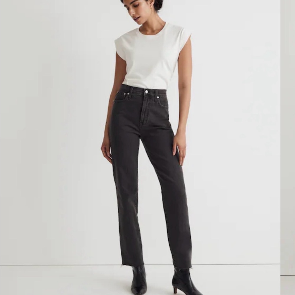 Madewell High Rise perfect vintage charcoal Women's Jeans